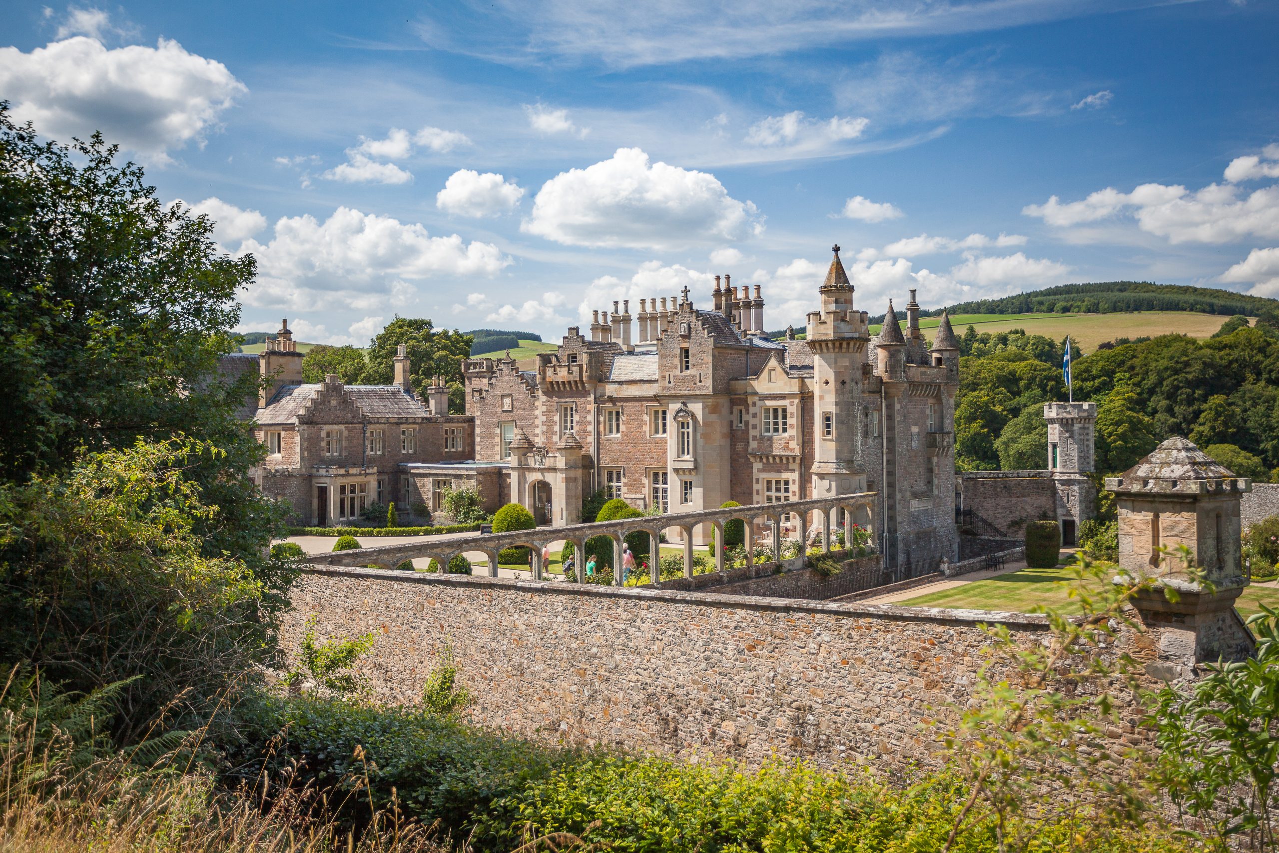 Borders Book Festival at Abbotsford