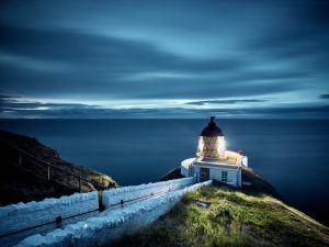 Visit Berwickshire coast lighthouse Jason Baxter