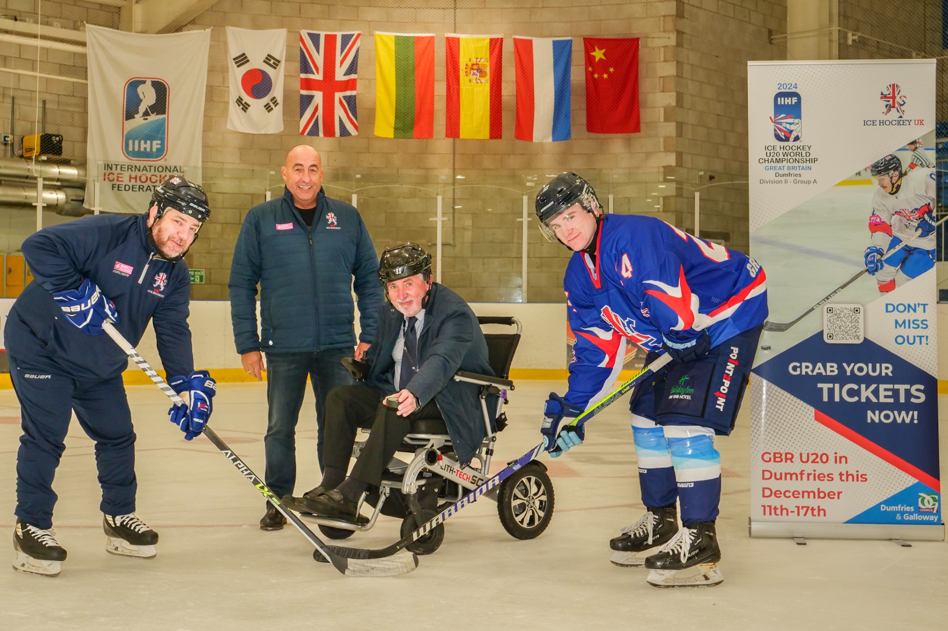 World Championship Ice Hockey Returns to Dumfries in December